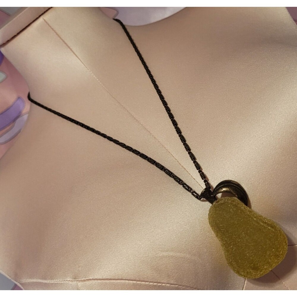Qpot Necklace Sugar Pear Jelly Sweet Lolita Party Prom Halloween Costume Jewelry